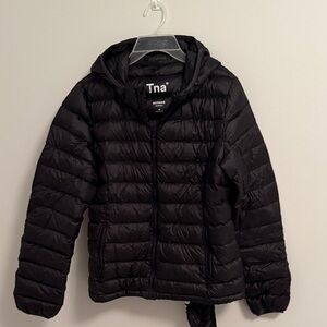TNA Black Puffer Jacket